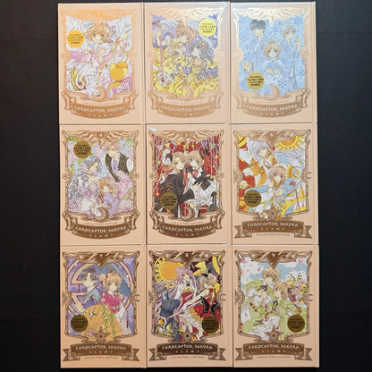 Cardcaptor Sakura Collector’s Edition Manga Hardcover Volumes 1-9 English Sealed