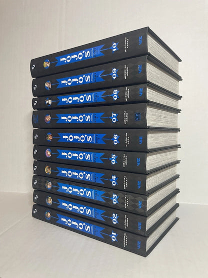 Jojo’s Bizarre Adventure Manga Part 3 Volumes 1-10 Brand New English Hardcover