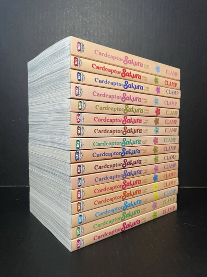 Cardcaptor Sakura Manga Clear Card Volumes 1-16 English New Authentic Kondansha