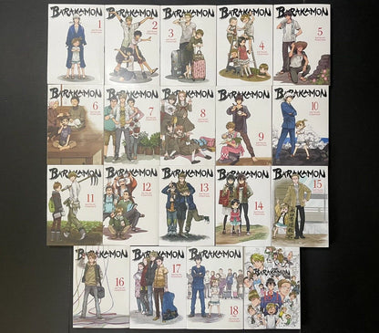 Barakamon Manga Volumes 1-18.5 Complete Set New English Us Authentic