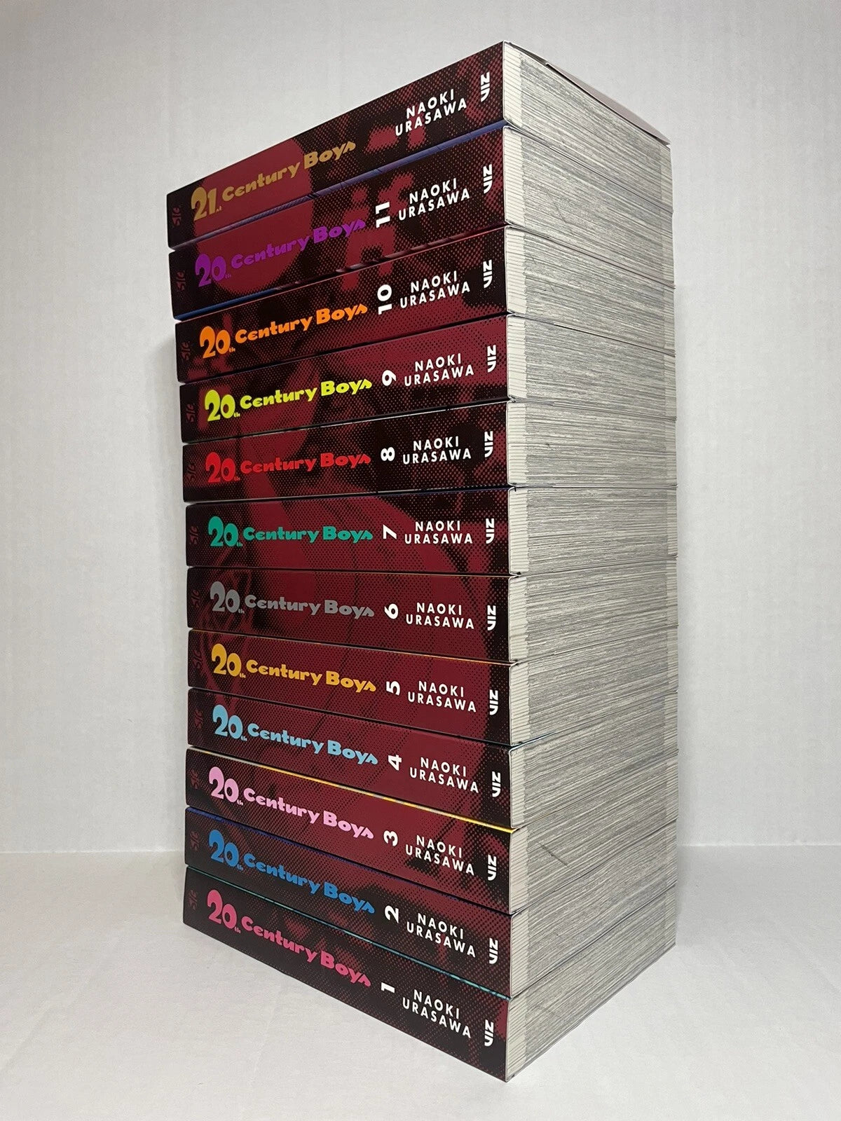 20th Century Boys Perfect Edition Manga Volumes 1-11 + 21st Century Boys New Eng