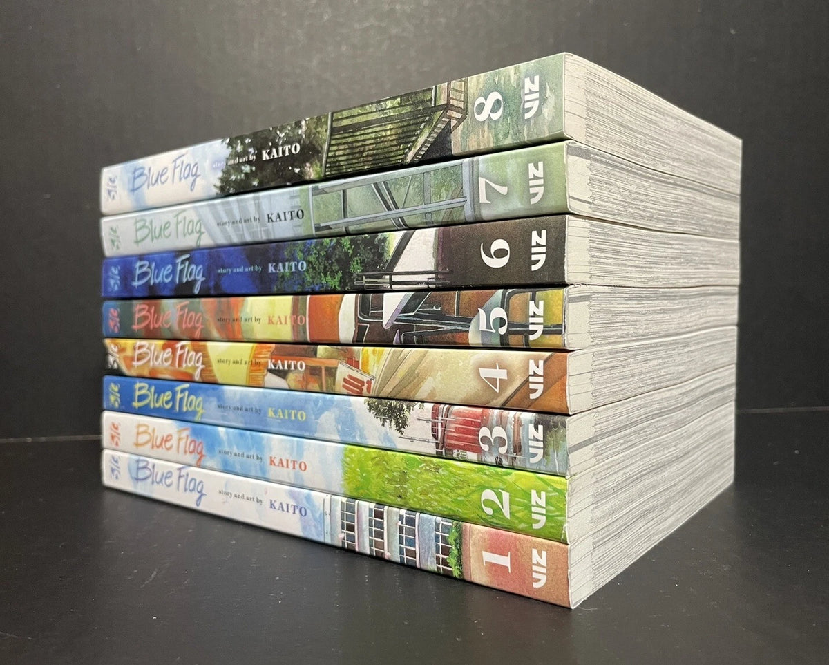 Blue Flag Manga Volumes 1-8 New English US Authentic Viz Media