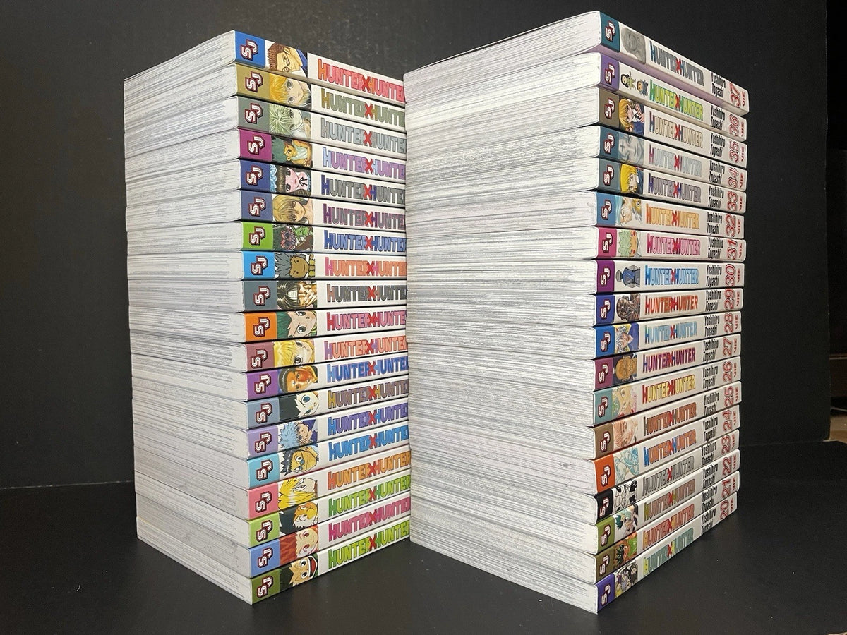 Hunter x Hunter Manga Volumes 1-37 Brand New English Authentic US Viz Media