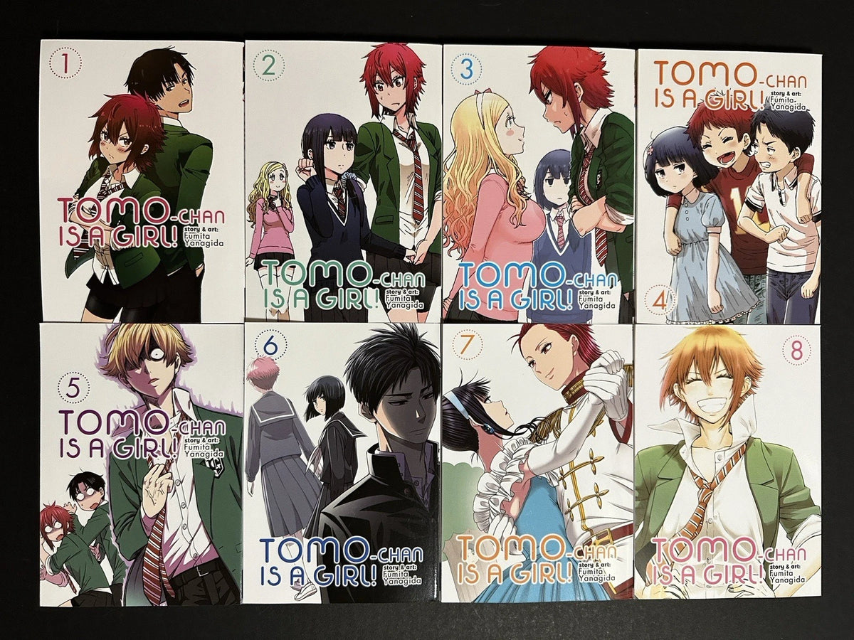Tomo-Chan is a Girl! Manga Volumes 1-8 Brand New English Authentic Seven Seas