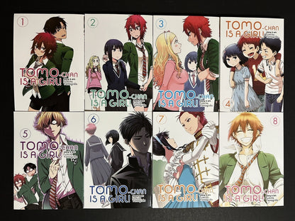 Tomo-Chan is a Girl! Manga Volumes 1-8 Brand New English Authentic Seven Seas