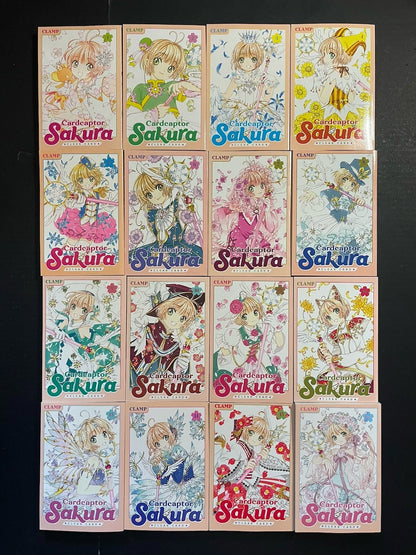 Cardcaptor Sakura Manga Clear Card Volumes 1-16 English New Authentic Kondansha