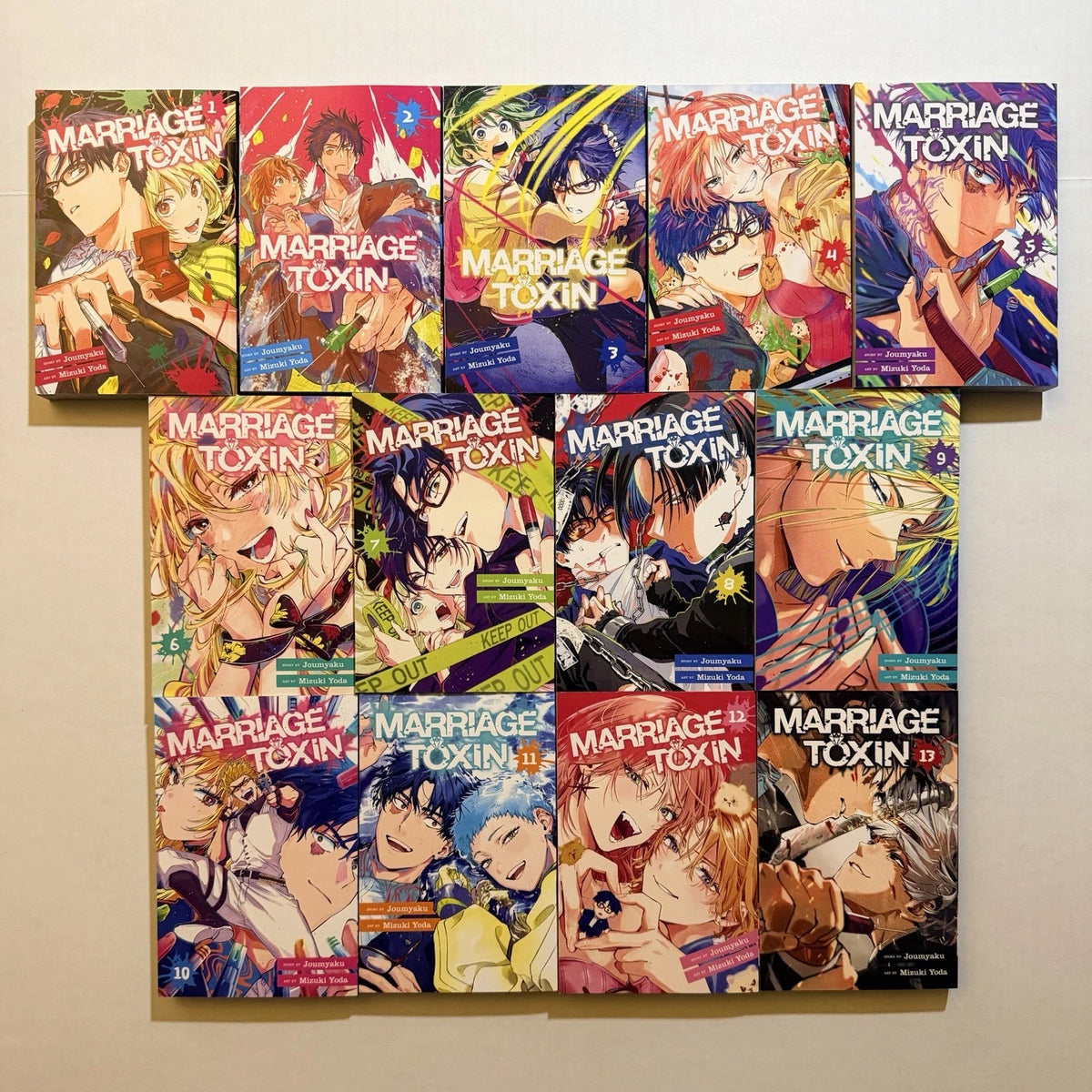 Marriage Toxin Manga Volumes 1-13 Brand New US Authentic Viz Media BL