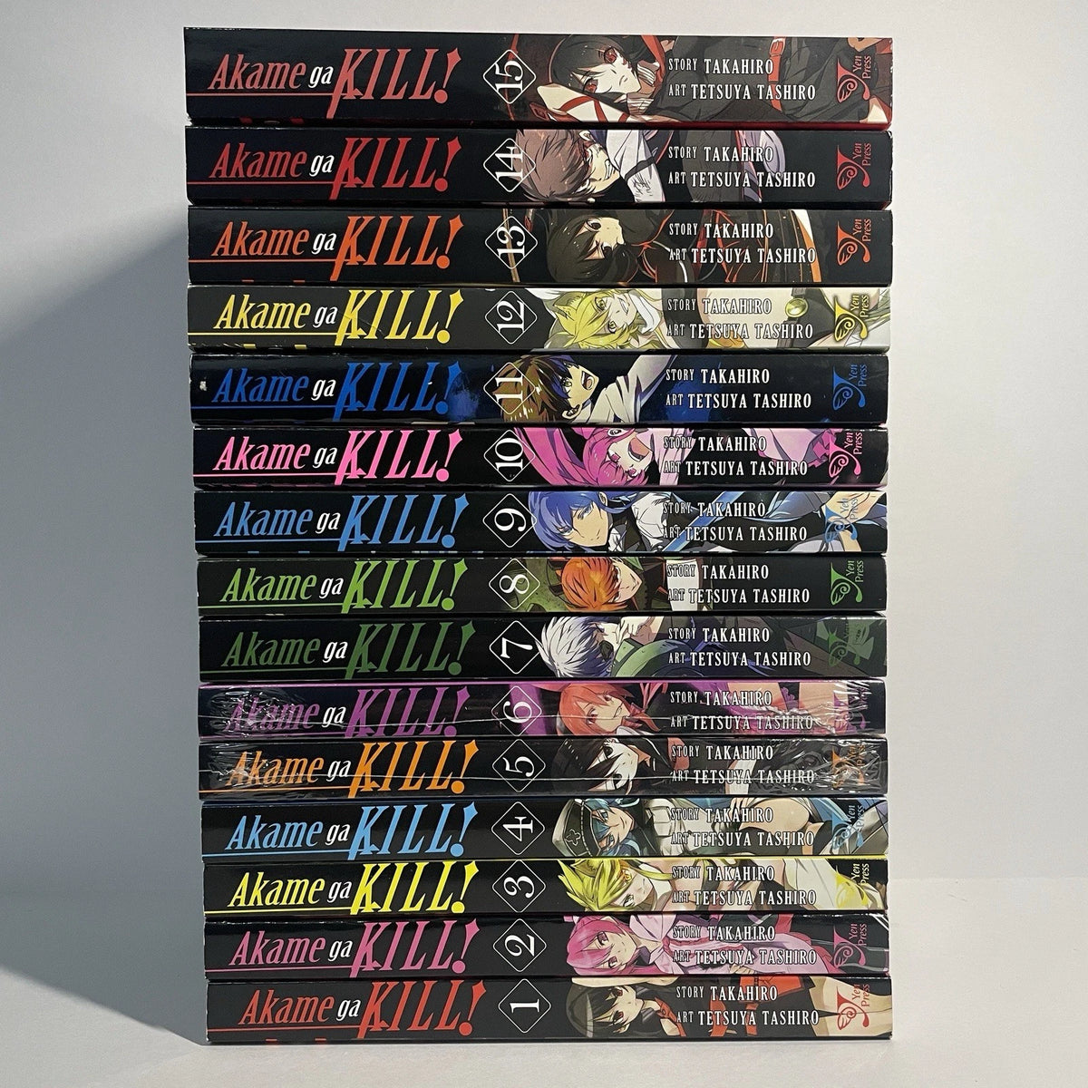 Akame Ga Kill! Manga Volumes 1-15 Brand New English US Authentic