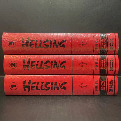 Hellsing Deluxe Edition Manga Hardcover Volumes 1-3 New Sealed English Authentic