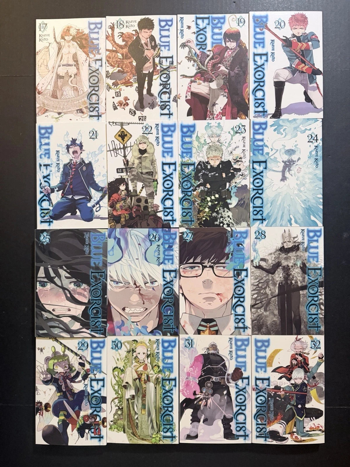 Blue Exorcist Manga Volumes 1-32 English Brand New US Authentic Viz Media