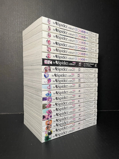 So I’m a Spider, So What? Manga Vols 1-14 + Kumoko Sisters 1-6 Brand New English