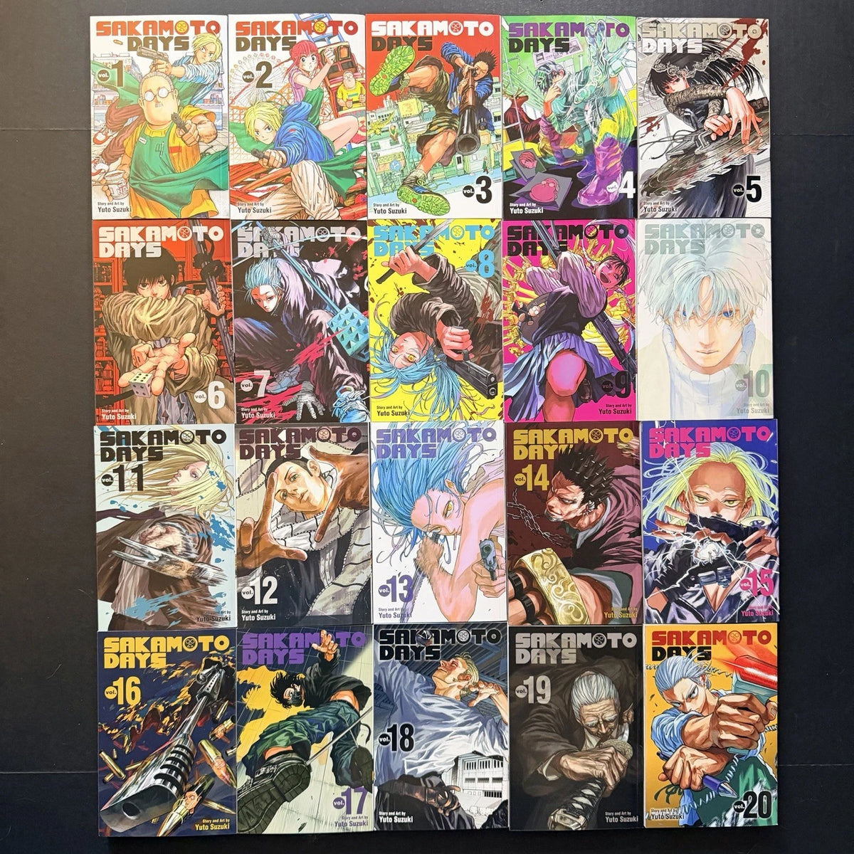 Sakamoto Days Manga Volumes 1-20 Brand New English US Authentic Viz Media