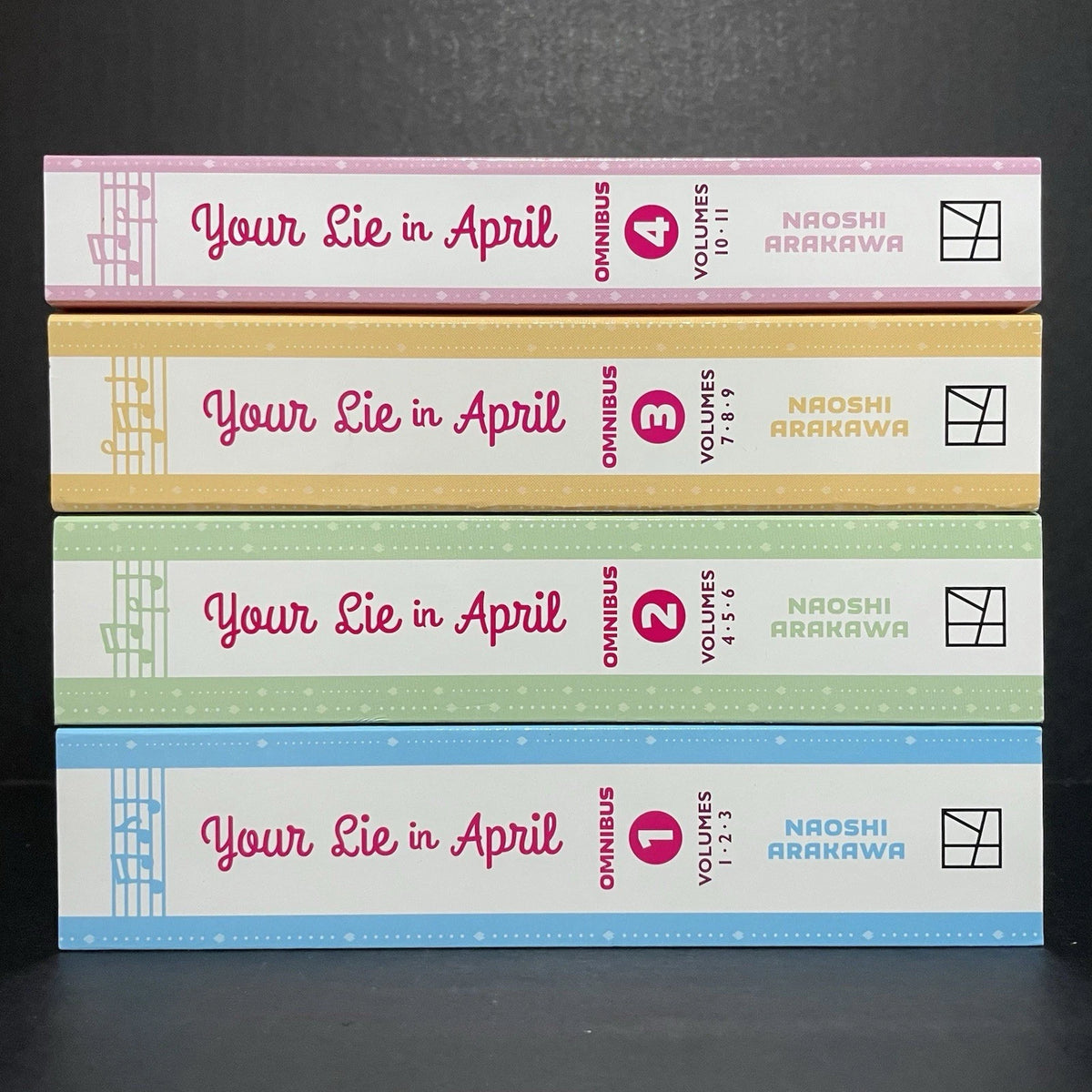 Your Lie in April Manga Omnibus Volumes 1-11 Brand New English Authentic