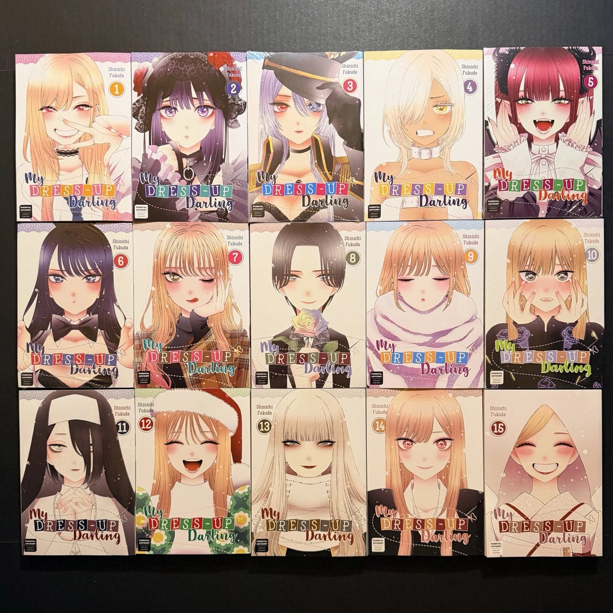 My Dress-Up Darling Manga Volumes 1-15 New English Authentic US Square Enix