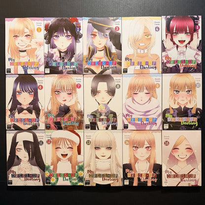 My Dress-Up Darling Manga Volumes 1-15 New English Authentic US Square Enix