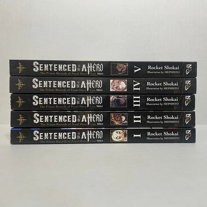 Sentenced to Be A Hero Light Novel Volumes 1-5 Brand New English US Authentic