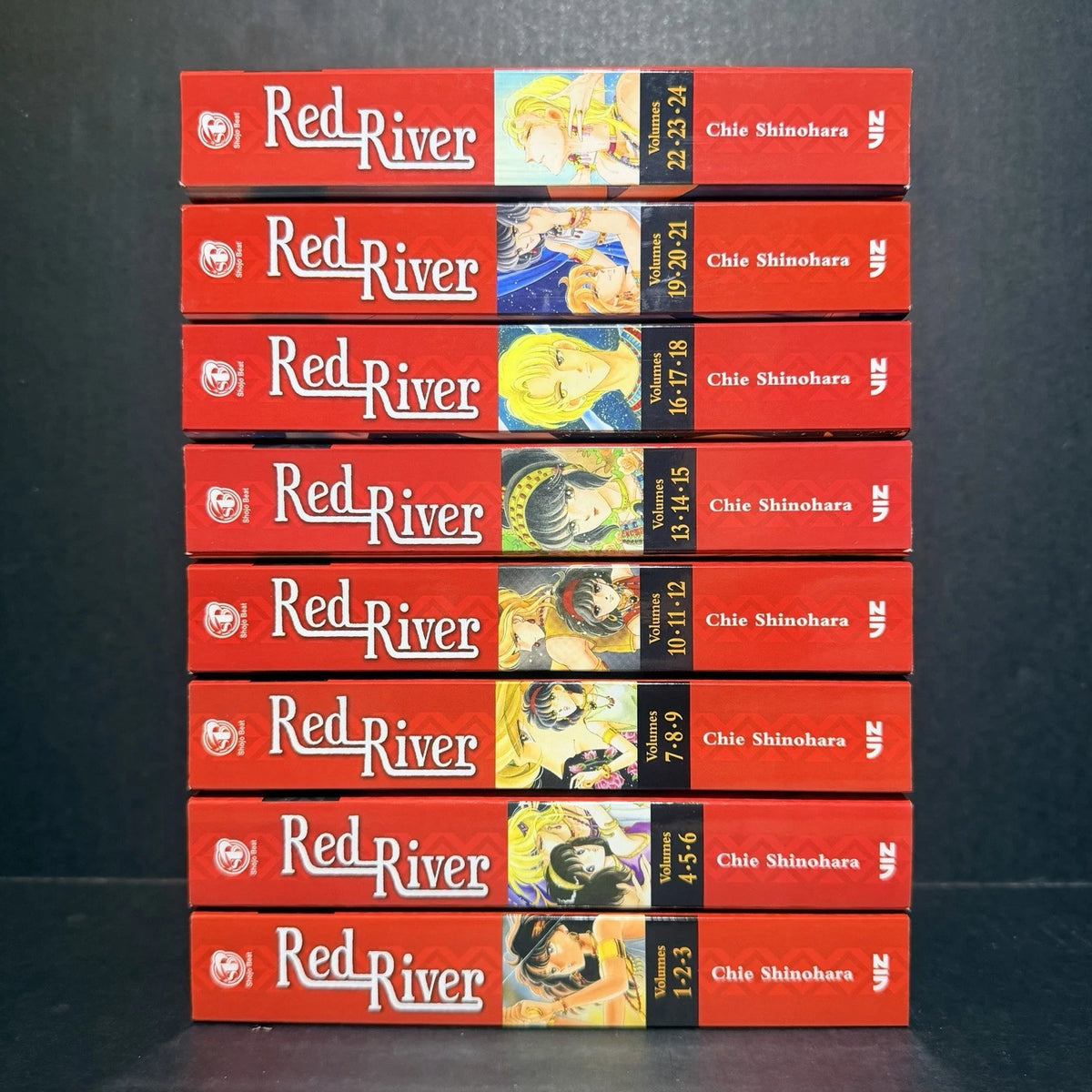 Red River Manga Omnibus Volumes 1-24 Brand New English Authentic Viz Media