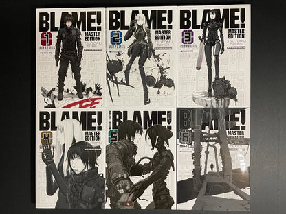 Blame! Master Edition Manga Volumes 1-6 Complete Set English New US Authentic