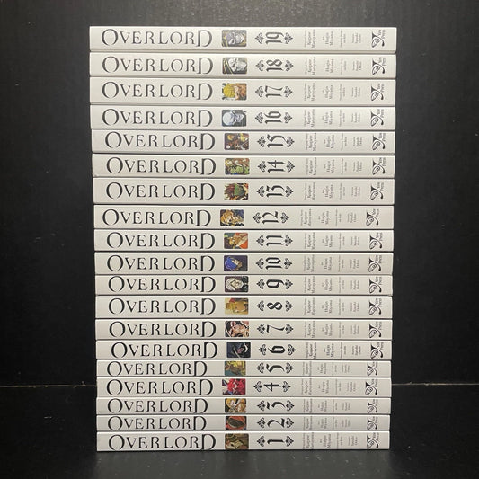 Overlord Manga Volumes 1-19 Brand New US Authentic Yen Press English