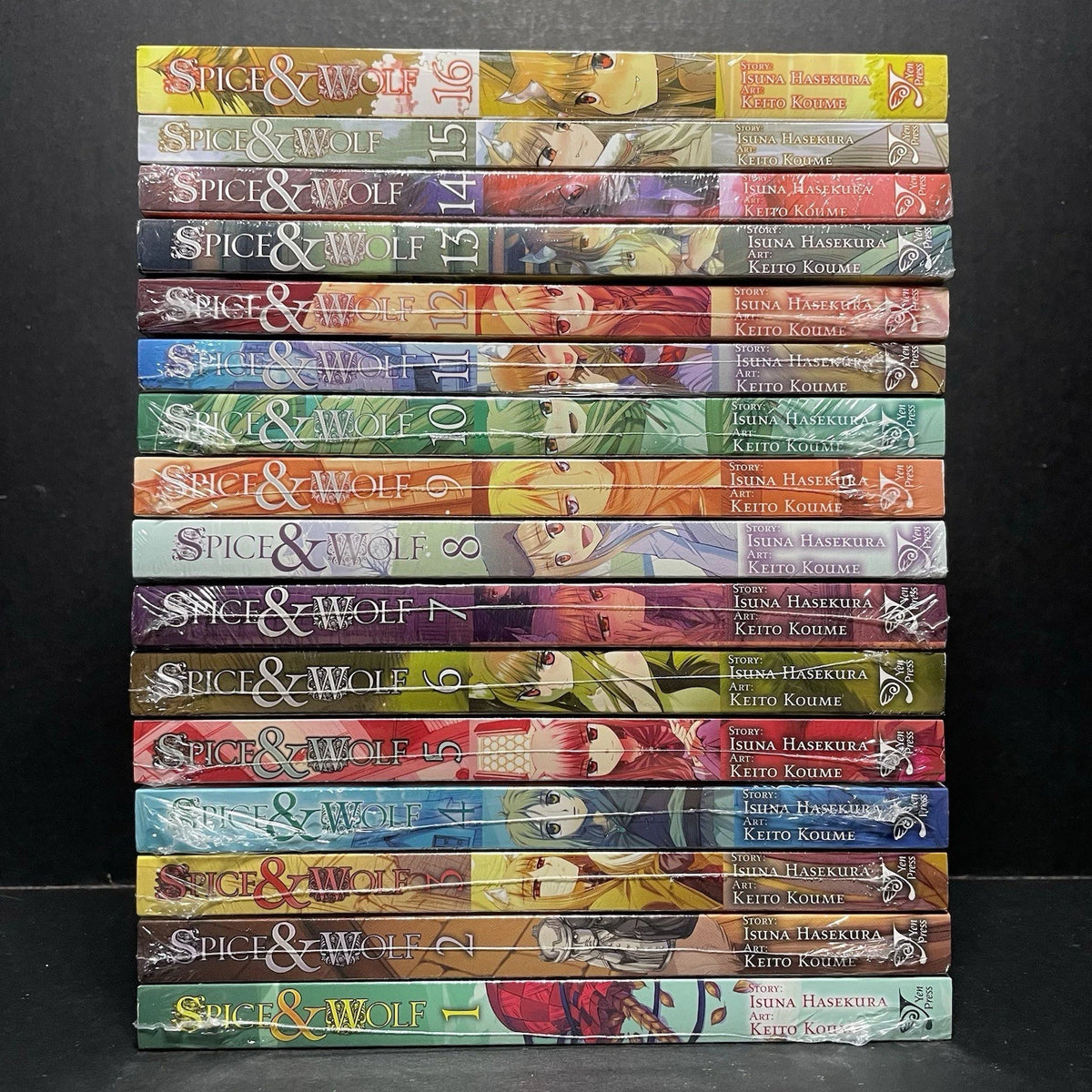 Spice and Wolf Manga Volumes 1-16 Brand New Sealed English US Authentic Complete