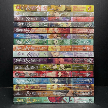 Spice and Wolf Manga Volumes 1-16 Brand New Sealed English US Authentic Complete