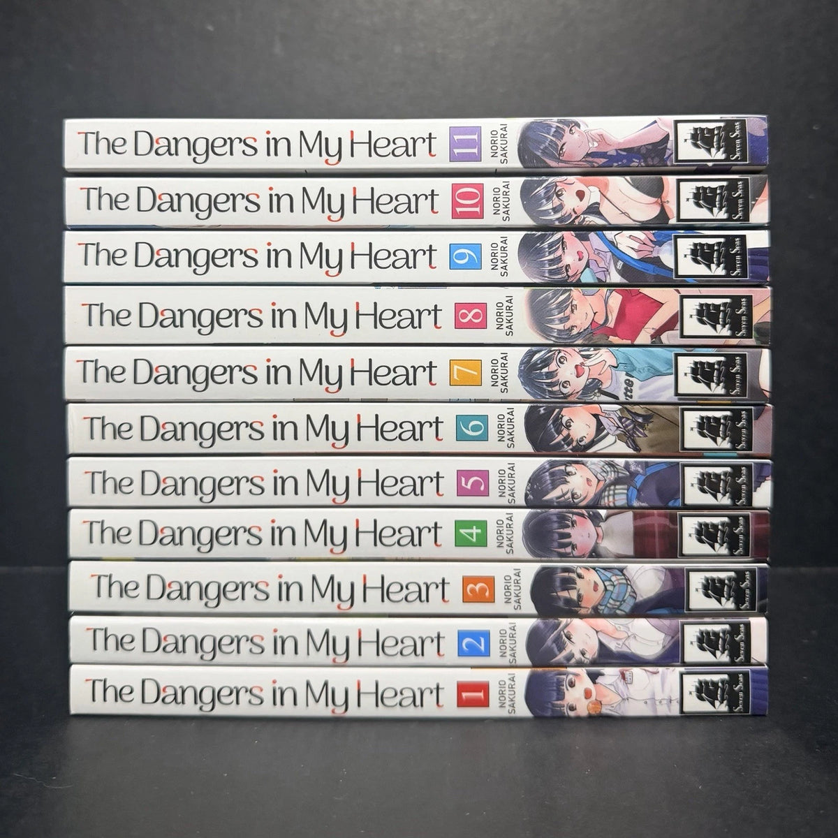The Dangers in My Heart Manga Volumes 1-11 English Brand New US Authentic