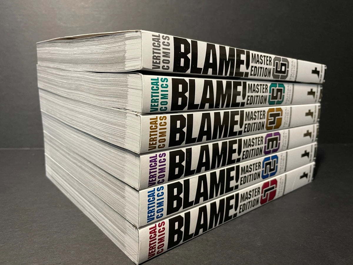 Blame! Master Edition Manga Volumes 1-6 Complete Set English New US Authentic