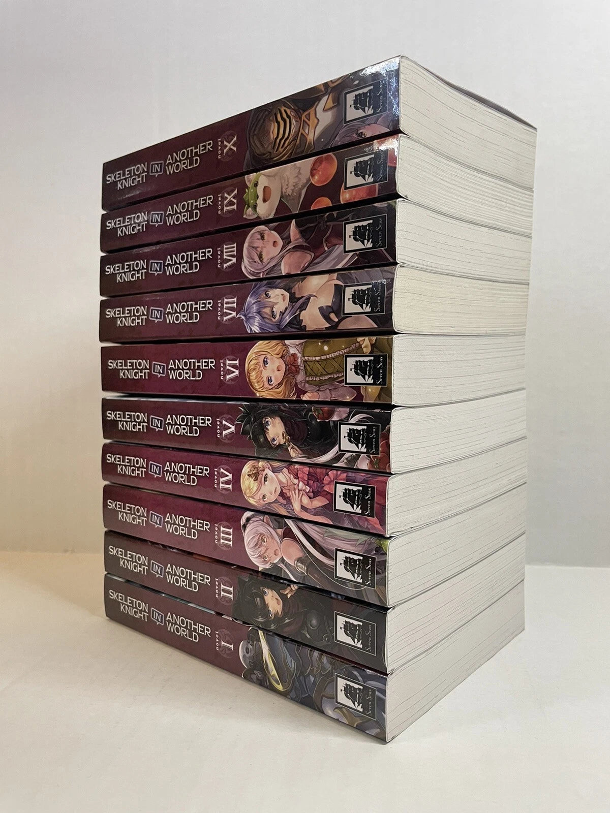 Skeleton Knight in Another World Light Novel Volumes 1-10 Brand New English