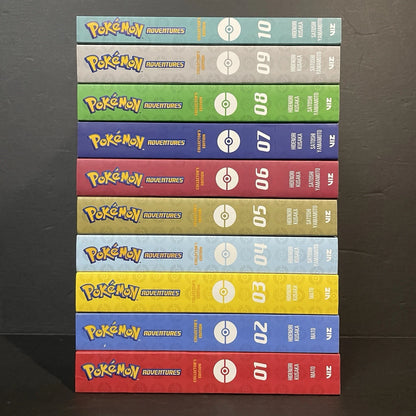 Pokémon Adventures Collector’s Edition Manga Volumes 1-10 Brand New Authentic
