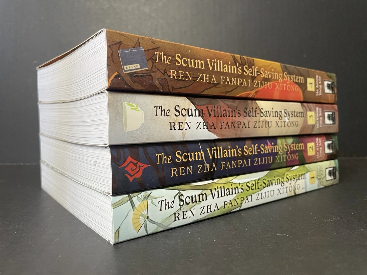 The Scum Villain’s Self-Saving System Light Novel Volumes 1-4 Brand New English