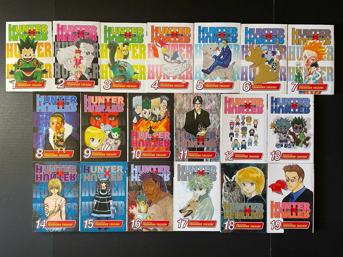 Hunter x Hunter Manga Volumes 1-37 Brand New English Authentic US Viz Media