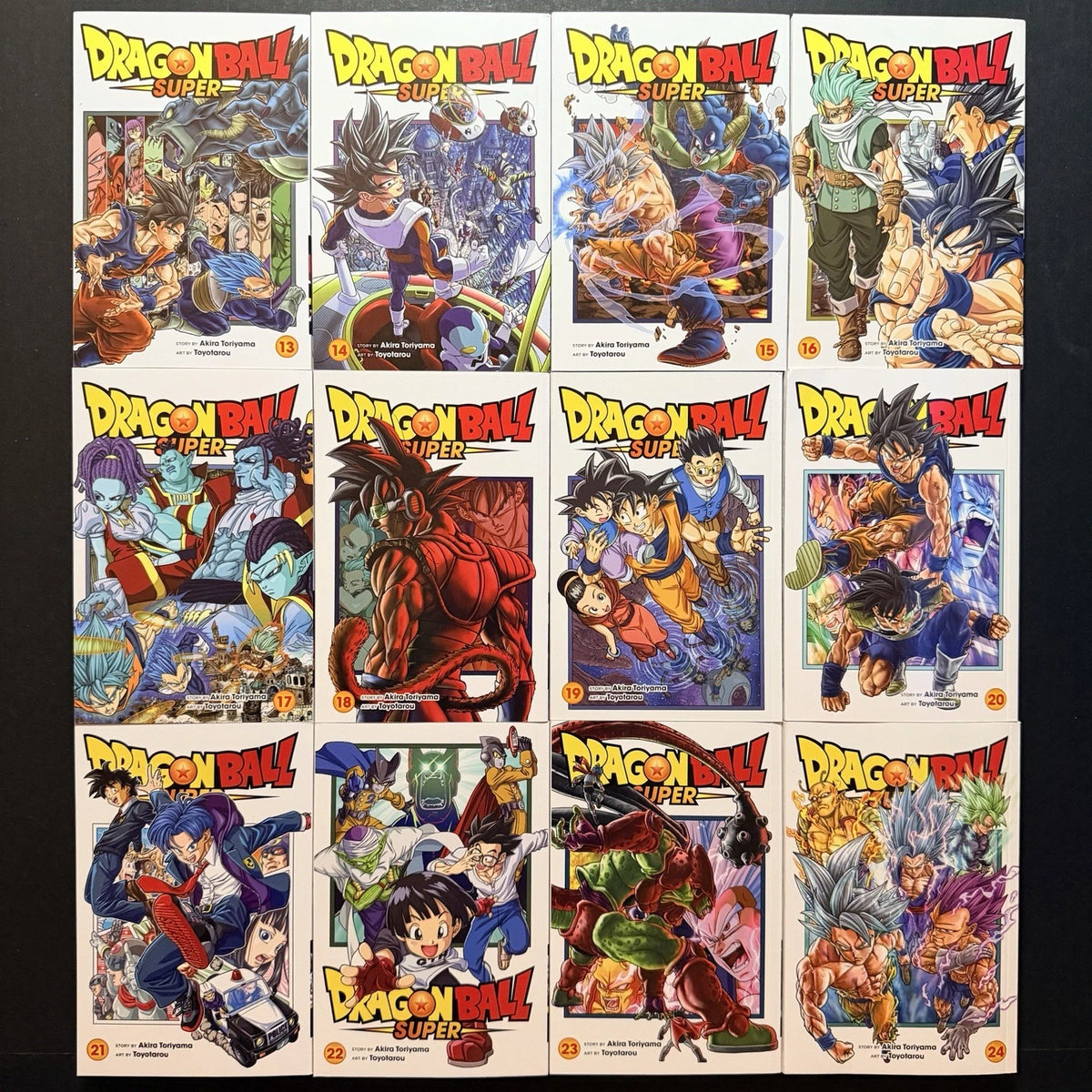 Dragon Ball Super Manga Volumes 1-24 Brand New English US Authentic Viz Media