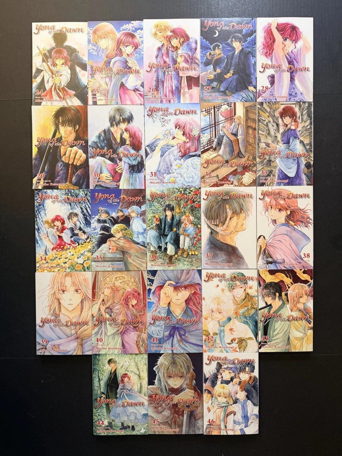 Yona of the Dawn Manga Volumes 1-46 Brand New English US Authentic Viz Media