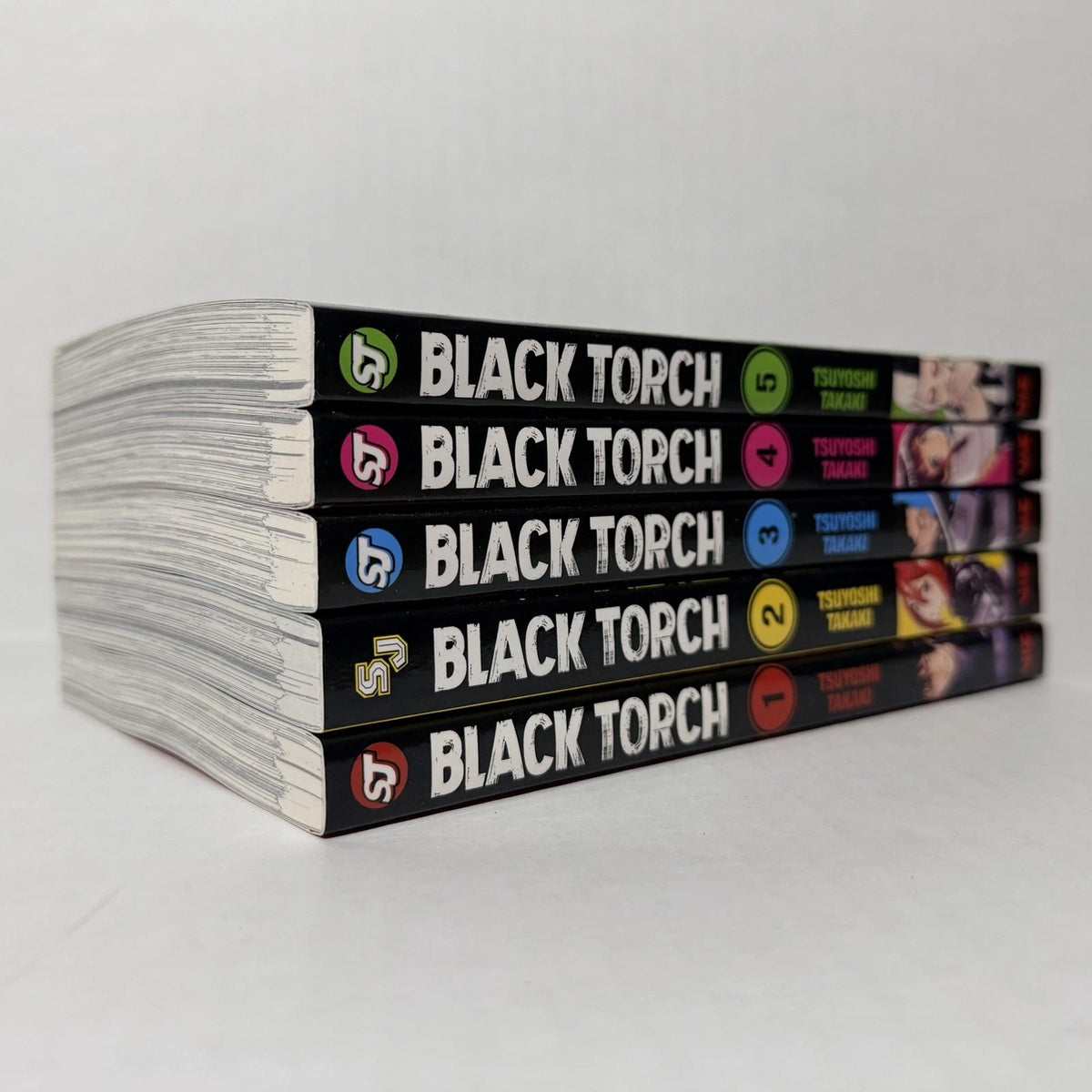 Black Torch Manga Volumes 1-5 Brand New English US Authentic Viz Media