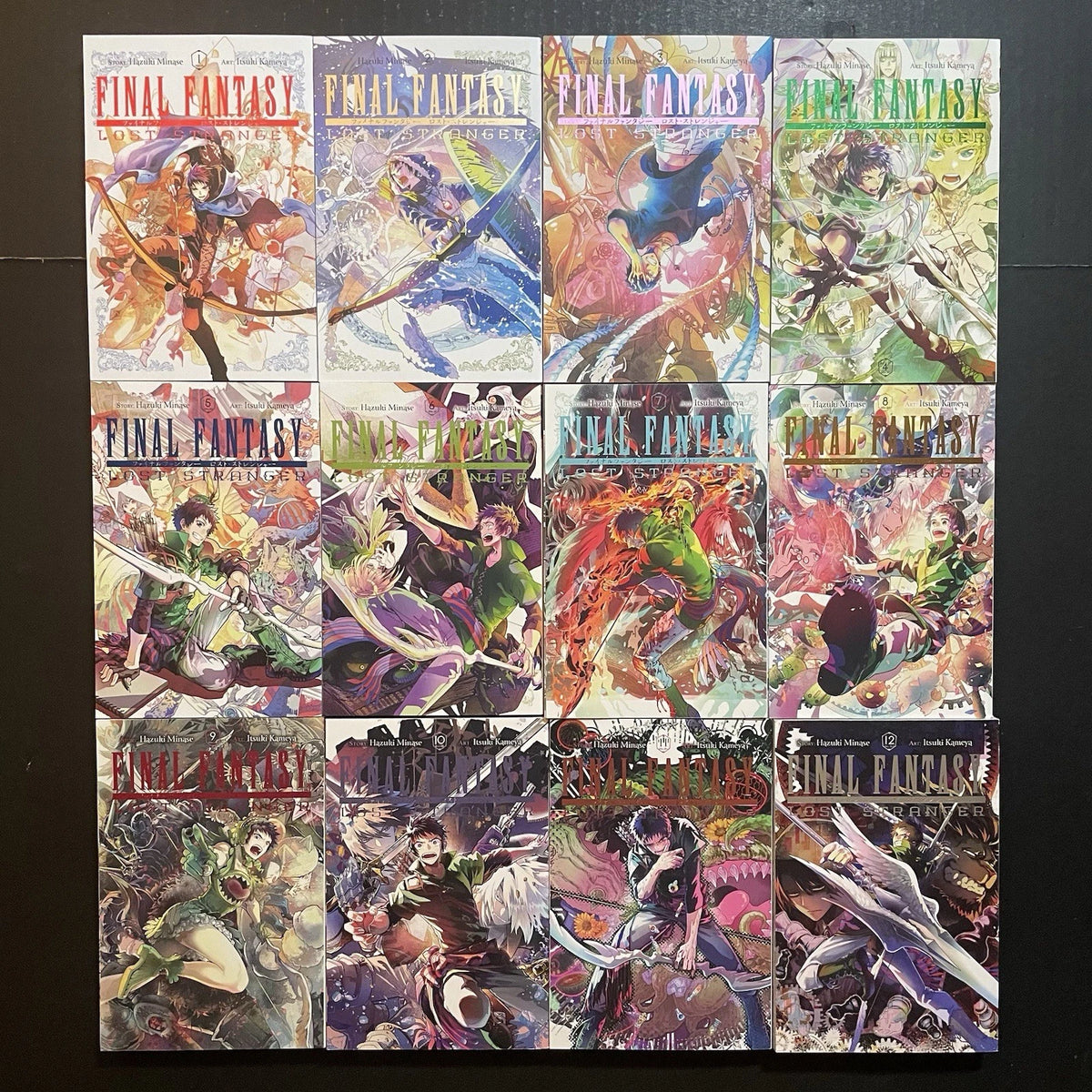 Final Fantasy Lost Stranger Manga Volumes 1-12 Brand New English Authentic