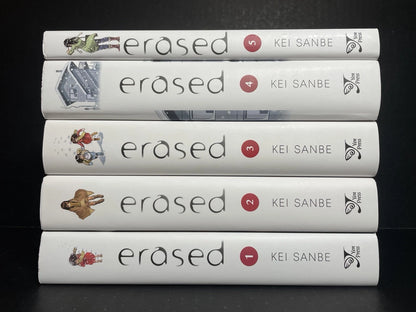 Erased Manga Hardcover Volumes 1-5 Brand New English US Authentic Yen Press