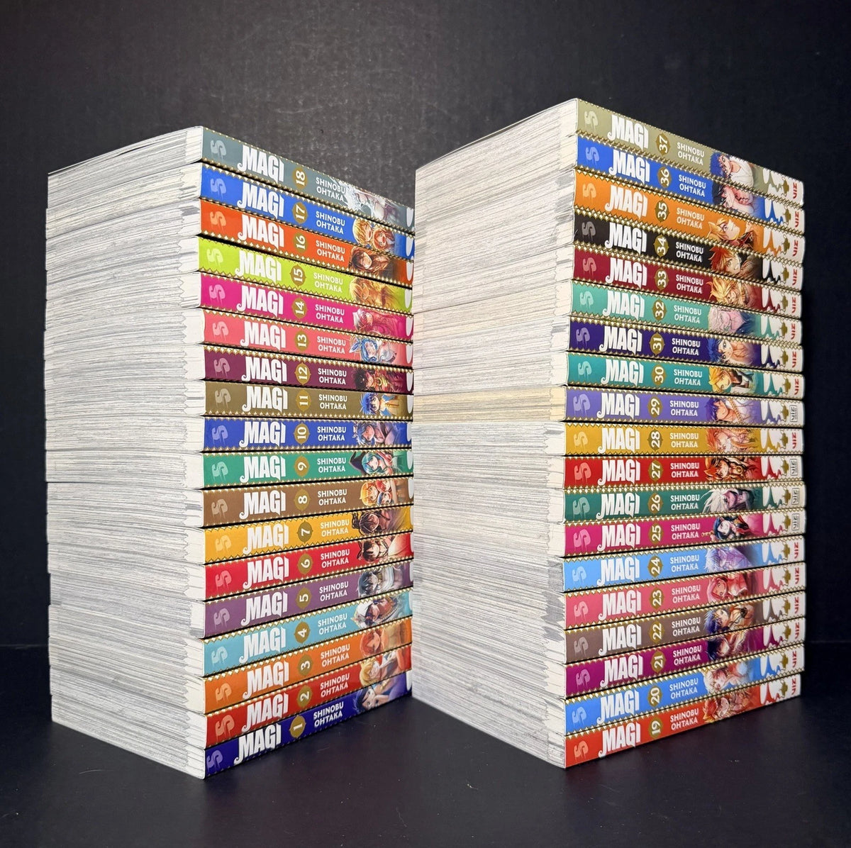 Magi The Labyrinth of Magic Manga Volumes 1-37 English New Authentic Viz Media
