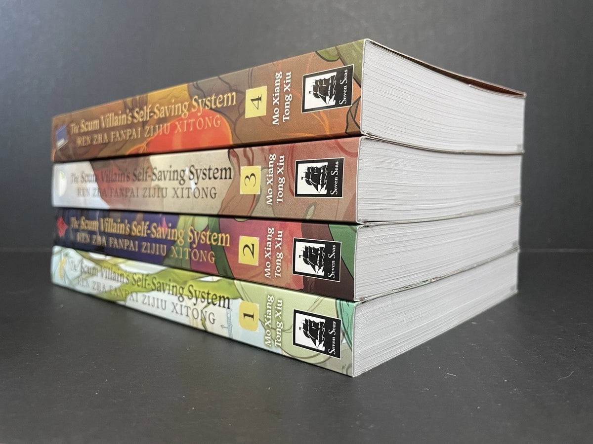 The Scum Villain’s Self-Saving System Light Novel Volumes 1-4 Brand New English