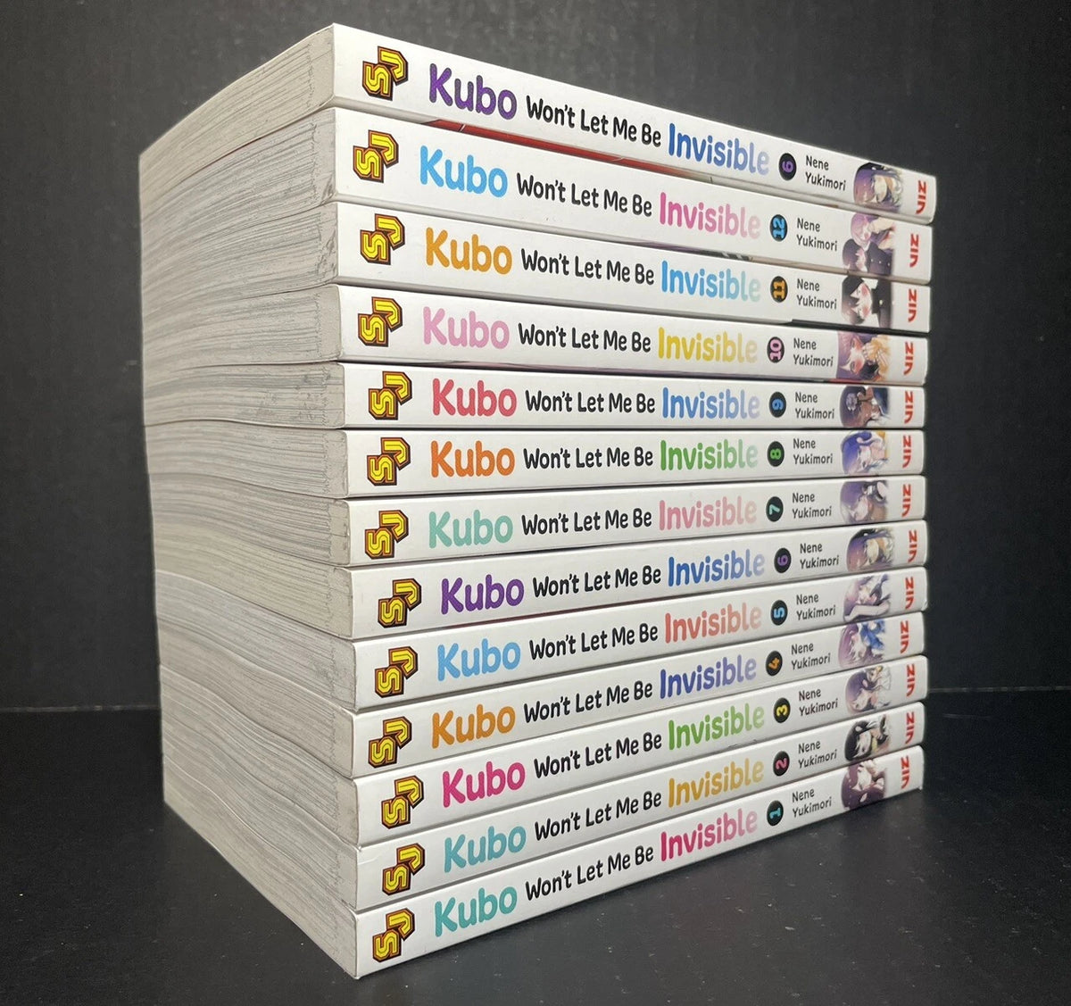Kubo Won’t Let Me Be Invisible Manga Volumes 1-12 Brand New English Viz Media