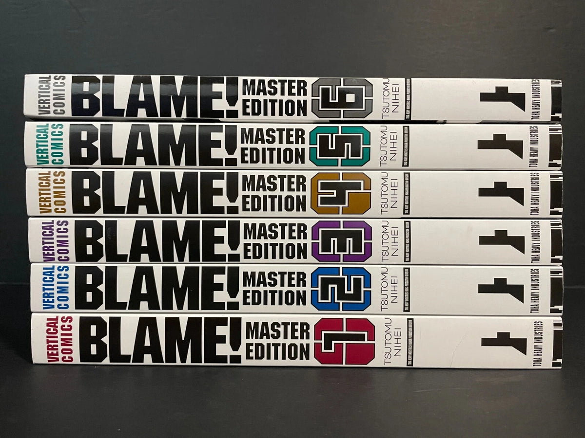 Blame! Master Edition Manga Volumes 1-6 Complete Set English New US Authentic