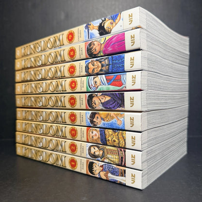 Kingdom Manga Volumes 1-9 Brand New English US Authentic Viz Media Yasuhisa Hara