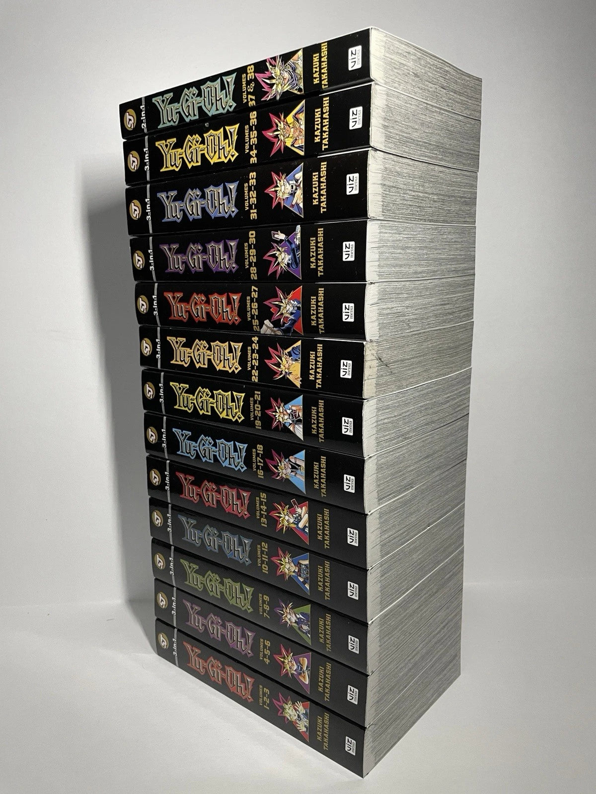 Yu-Gi-Oh! (3-In-1 Edition) Manga Omnibus Volumes 1-38 Complete Set New Authentic