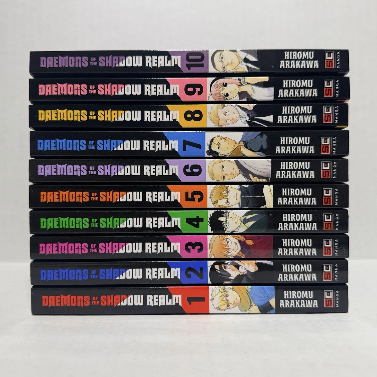 Daemons of The Shadow Realm Manga Volumes 1-10 Brand New English Hiromu Arakawa
