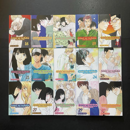 Kimi ni Todoke From Me to You Manga Volumes 1-30 English US Authentic Viz Media