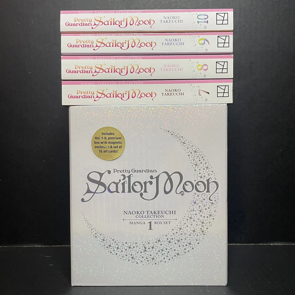 Sailor Moon Naoko Takeuchi Collection Manga Volumes 1-10 w/ Box Set New English