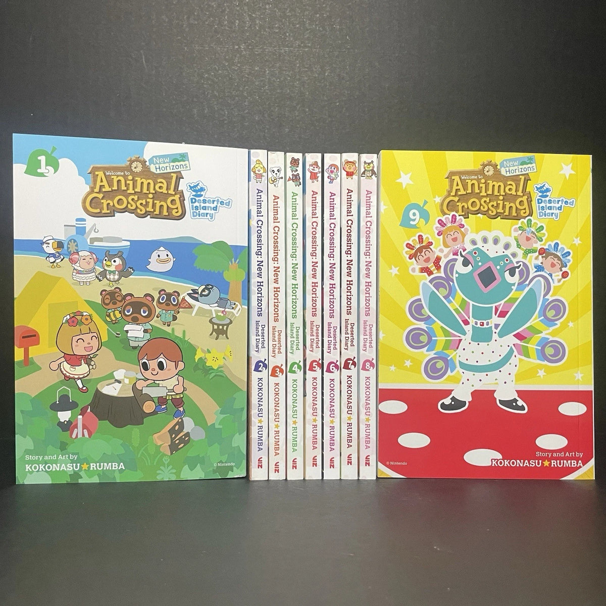 Animal Crossing New Horizons Manga Volumes 1-9 English Brand New US Authentic