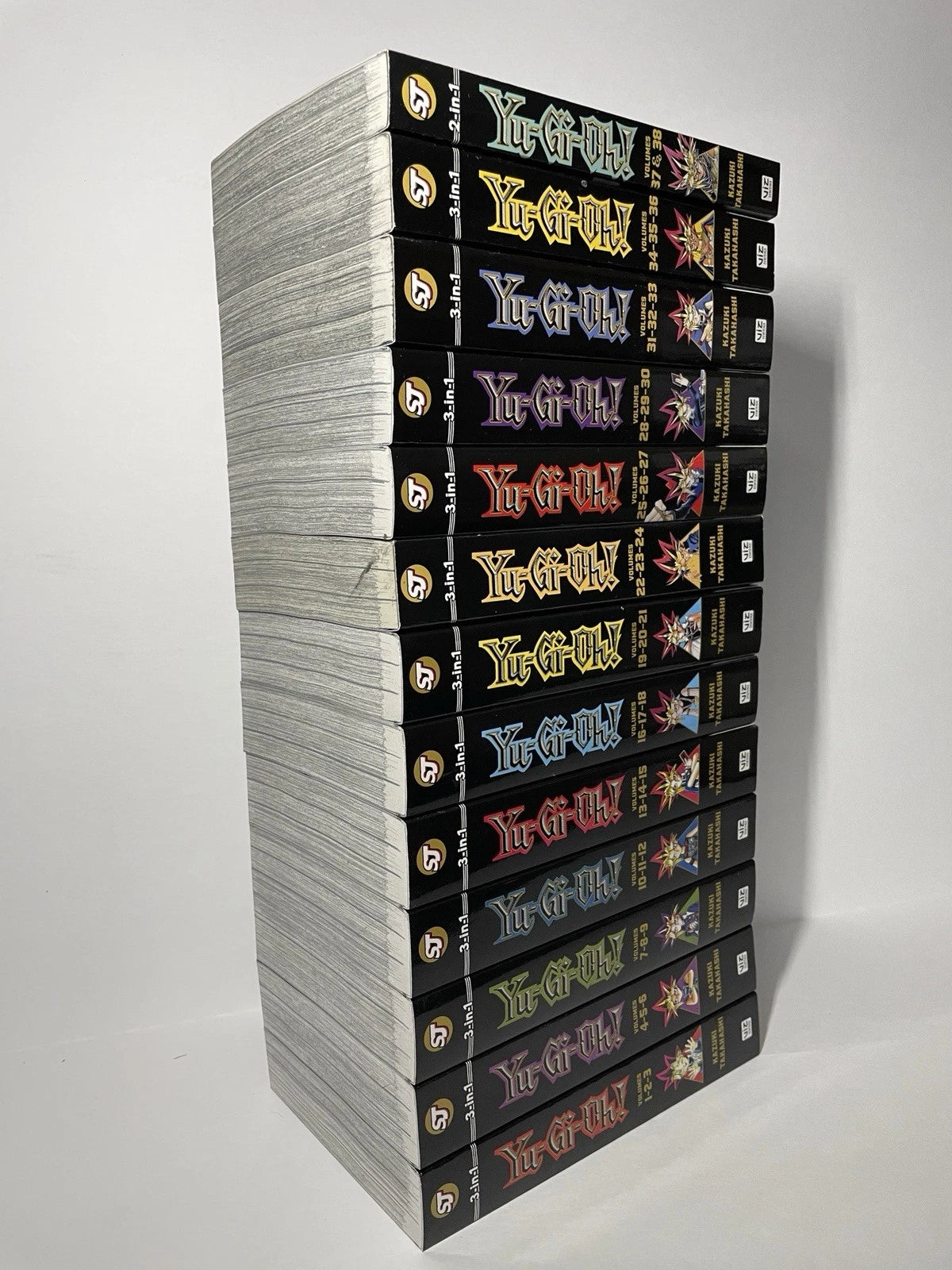 Yu-Gi-Oh! (3-In-1 Edition) Manga Omnibus Volumes 1-38 Complete Set New Authentic