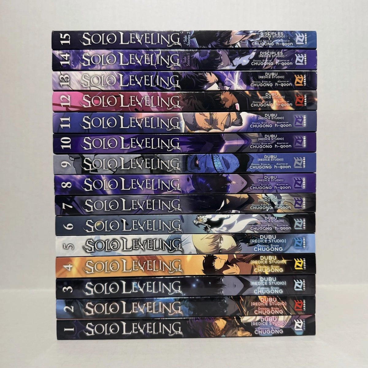 Solo Leveling Manga Manhwa Full Color Volumes 1-15 New English US Authentic