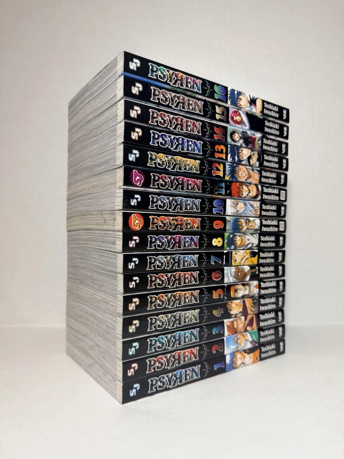 Psyren Manga Volumes 1-16 English Brand New US Authentic Viz Media Complete