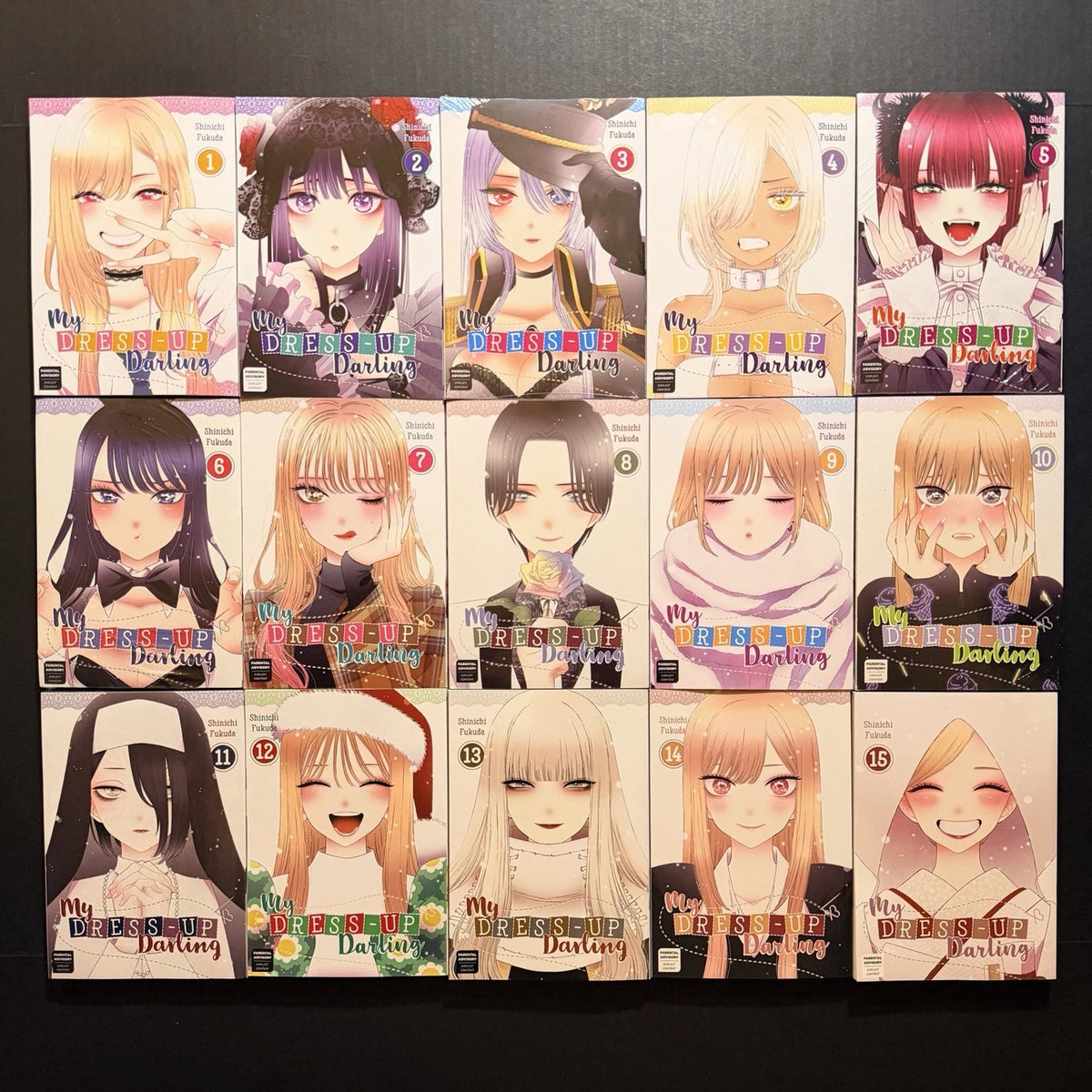 My Dress Up Darling Manga Volumes 1-15 New English US Square Enix